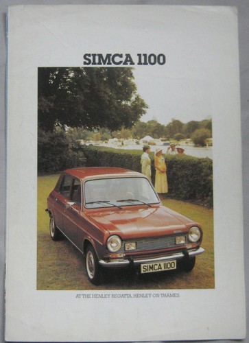 1978 simca 1100 fold out - fold,