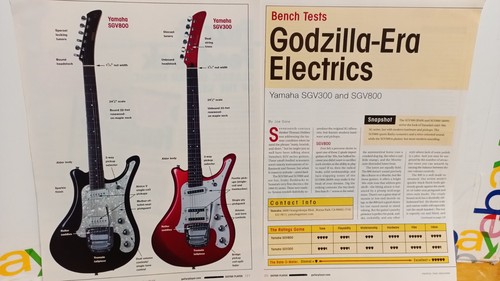 Yamaha sgv guitars - sgv, bench