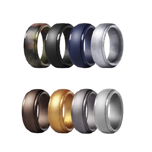 Silicone wedding ring band - silicone,
