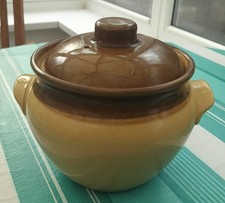 Vintage Pottery Pot TG Green Graville