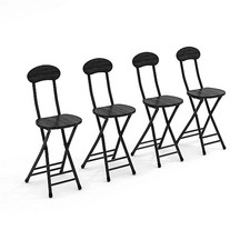 Black Compact Folding Chairs