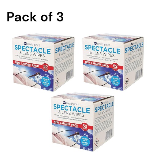 Spectacle lens wipes - &,