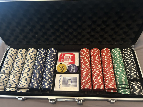 Poker chip set - poker,