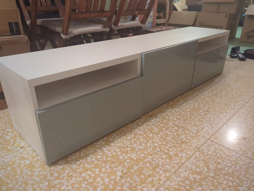 Ikea besta stand grey - ikea,
