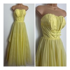 Vintage 1950s Lemon Yellow