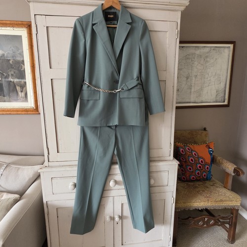 Maje paris sage green trouser - paris,