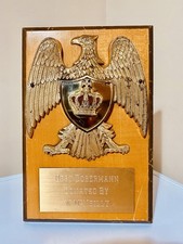 🏆 Eagle Trophy Shield 9”