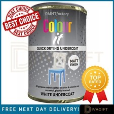 WHITE UNDERCOAT PAINT MATT