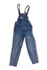 VTG 1980s LEVIS ORANGE TAB UNISEX DENIM DUNGAREES MID-LIGHT FADE 26”W 32”L