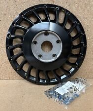 NOS OEM Piaggio Wheel Rim Hub 3.00-12 inch Vespa 946 Shiny Anthracite 1C000640