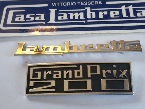Casa lambretta 200 badge - lambretta,