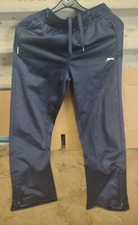 Slazenger, blue jogger pants, with zip detail