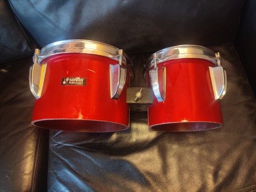 Vintage sonor bongo drums - vintage,