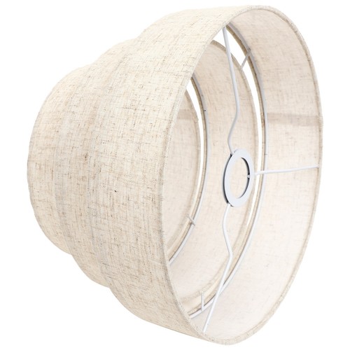 Layered lamp shade - shade, ceiling