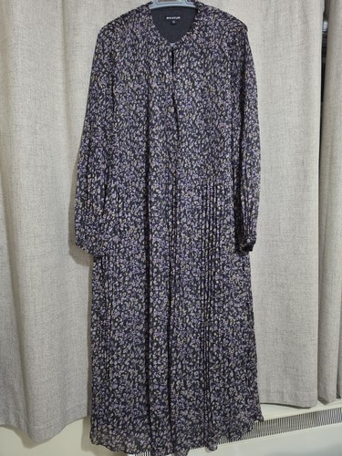 Whistles black floral pleated - whistles,