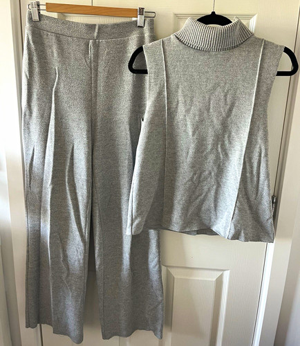 Zara grey ribbed - zara, knit