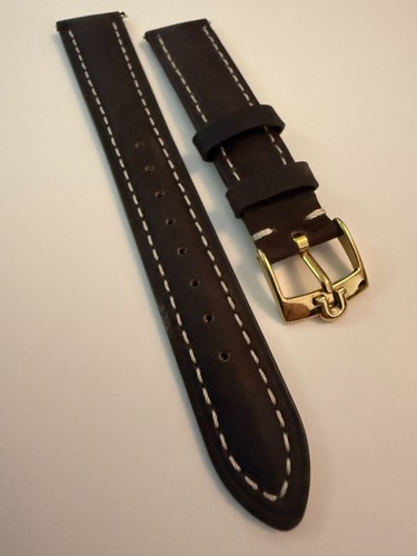 18mm brown leather - 18mm,