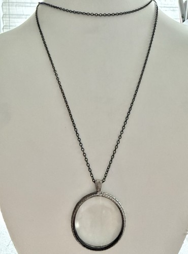 Vintage gun metal silver - metal, &