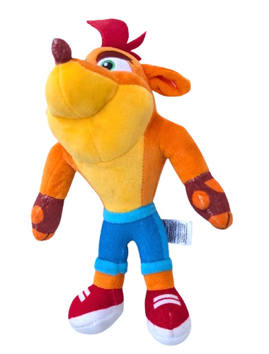 Crash bandicoot plush soft toy - crash,