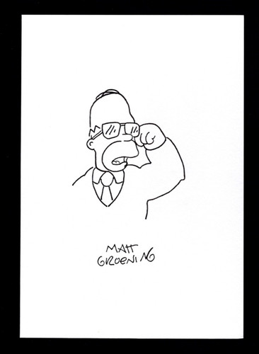Matt groening hand drawn - hand,