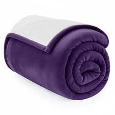 Sherpa Fleece Blanket Heavy