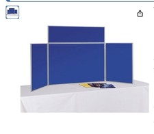 Junior Table Top Folding Display Poster Boards - 3 panel kit with free carry