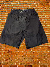 MEN MOUNTAIN WAREHOUSE UK MEDIUM M BLACK VELODROME 2IN1 ACTIVE BIKE CYCLE SHORTS