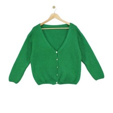 Vintage Mohair Cardigan Womens