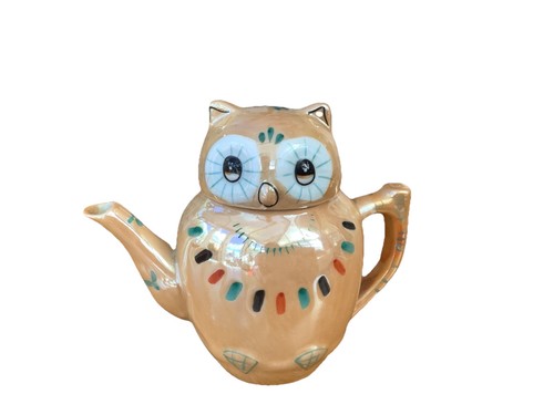 Vintage lustreware owl - lustreware,