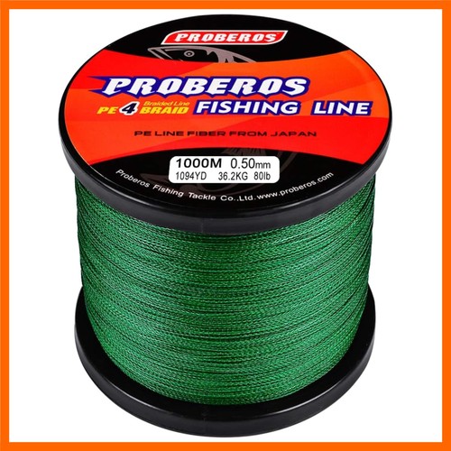 Braided fishing line strands - braided,