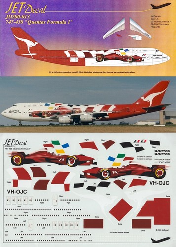 Jet decals 200 - decals, boeing