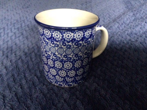 Boleslawiec polish pottery mug - pottery,