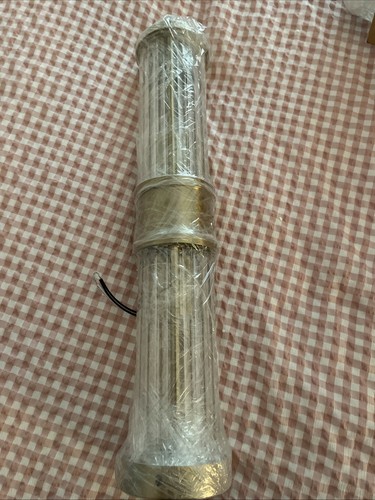 Brass crystal sconce light in - sconce,