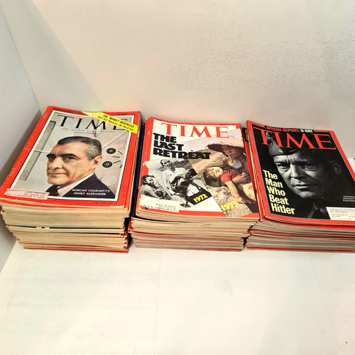 Time magazine issues - time,