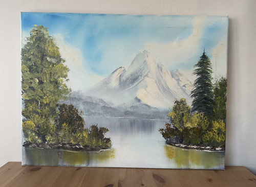 Mountain lake landscape - lake,
