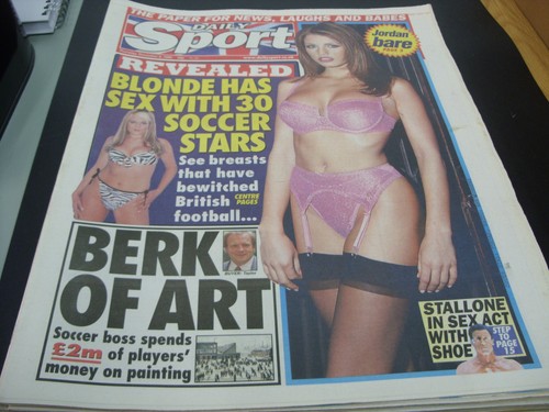 Vintage daily sport newspaper - sport,