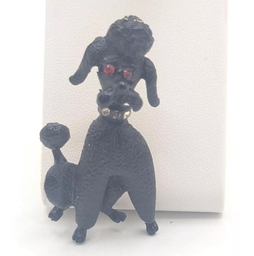 Vintage mamselle black - vintage, poodle