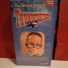 Thunderbirds The Brains Behind Thunderbirds & 2 episodes VHS Gerry Anderson