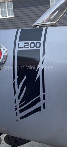 Mitsubishi l200 side racing - mitsubishi,