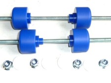 SUZUKI DRZ400 SUPERMOTO 2007-2019 crash protection front rear wheel pucks knobs