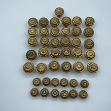 Lot of 43 Vintage Solid Brass
