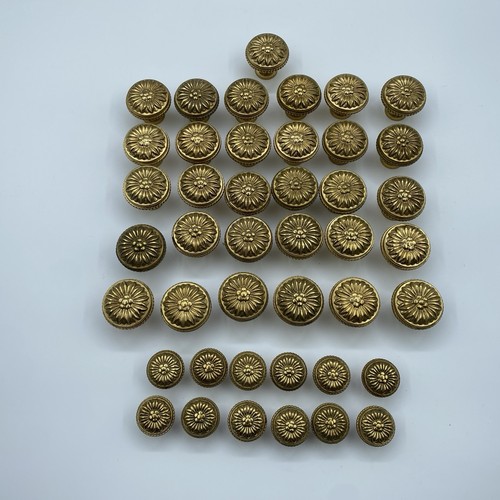 Vintage brass drawer - brass, pulls
