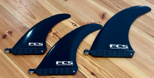 Fcs longboard fin moulded 7 - fin,, moulded,