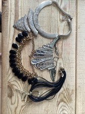 Assorted Egyptian Jewellery:  4x Choker Necklaces