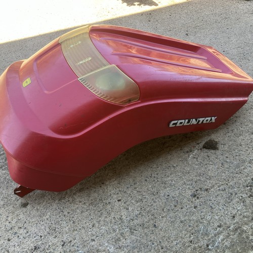 Countax ride lawnmower - on,