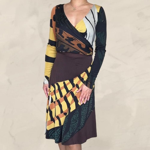 Issa london silk brown - london, wrap