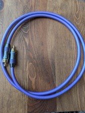 QED Qunex P75 digital coax interconnect cable, 1m