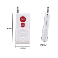 30 Amp Remote Control Switch AC 100 240 Volt Single Channel 500 Meter Wireless