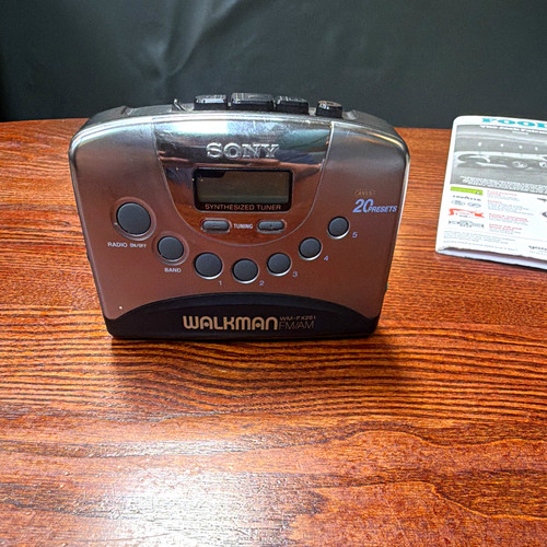Sony walkman fx261 fm - sony, am/fm