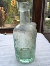 Jones Brothers Oxford & Reading boat race logo dumpy seltzer soda bottle c1900